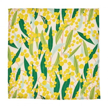 Napkins | Golden Wattle | Linen Cotton | Set of 4